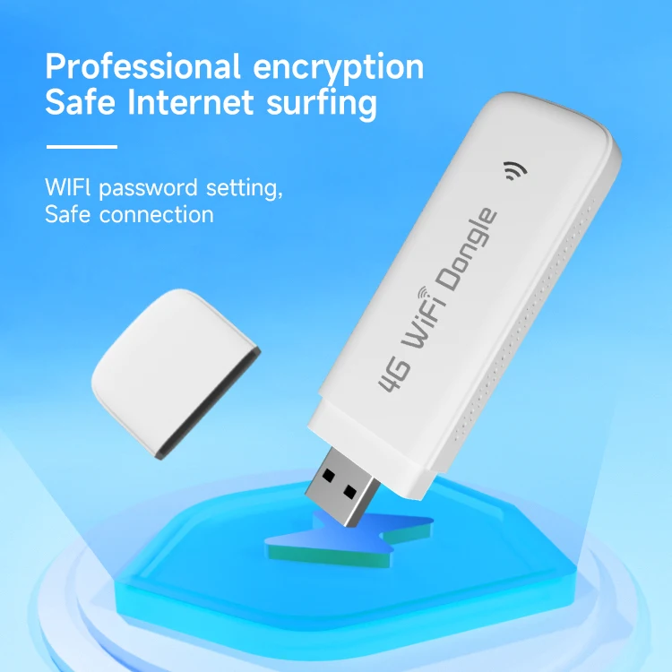 OEM лидер продаж LTE 4G WiFi6 300 Мбит/с USB-модем 4g lte беспроводной ключ usb sim-карта Wi-Fi маршрутизатор