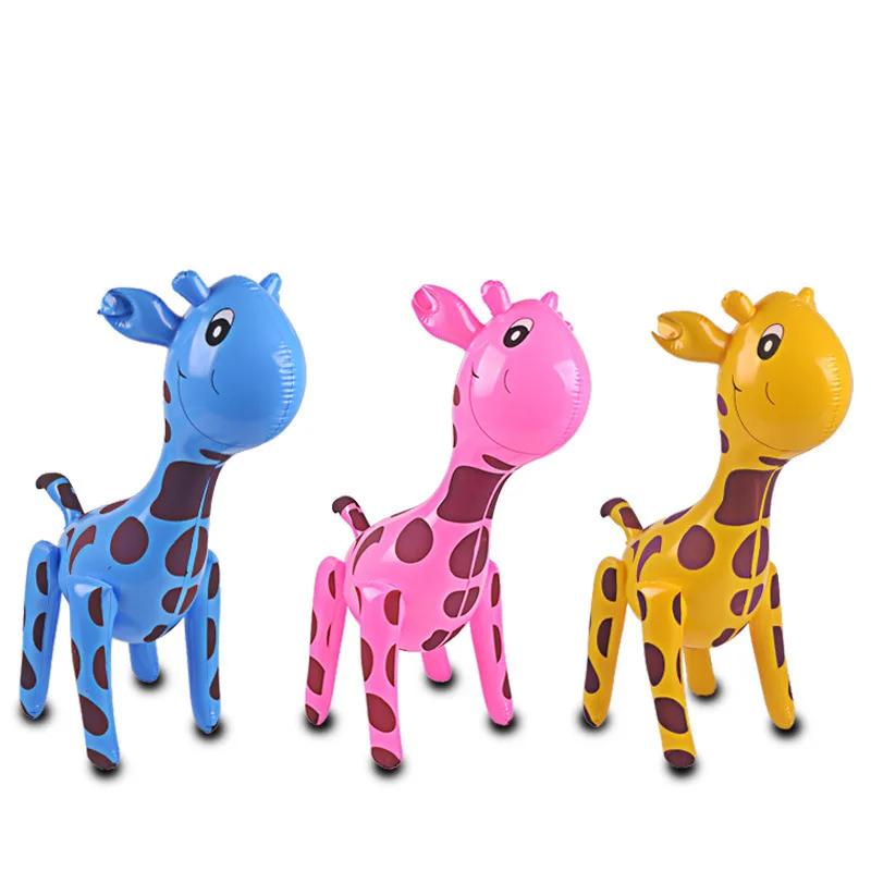 New Party Inflatable Toys Children Dinosaur Pvc Inflatable Toys Cute Inflatable Cartoon Animal Toys For Children