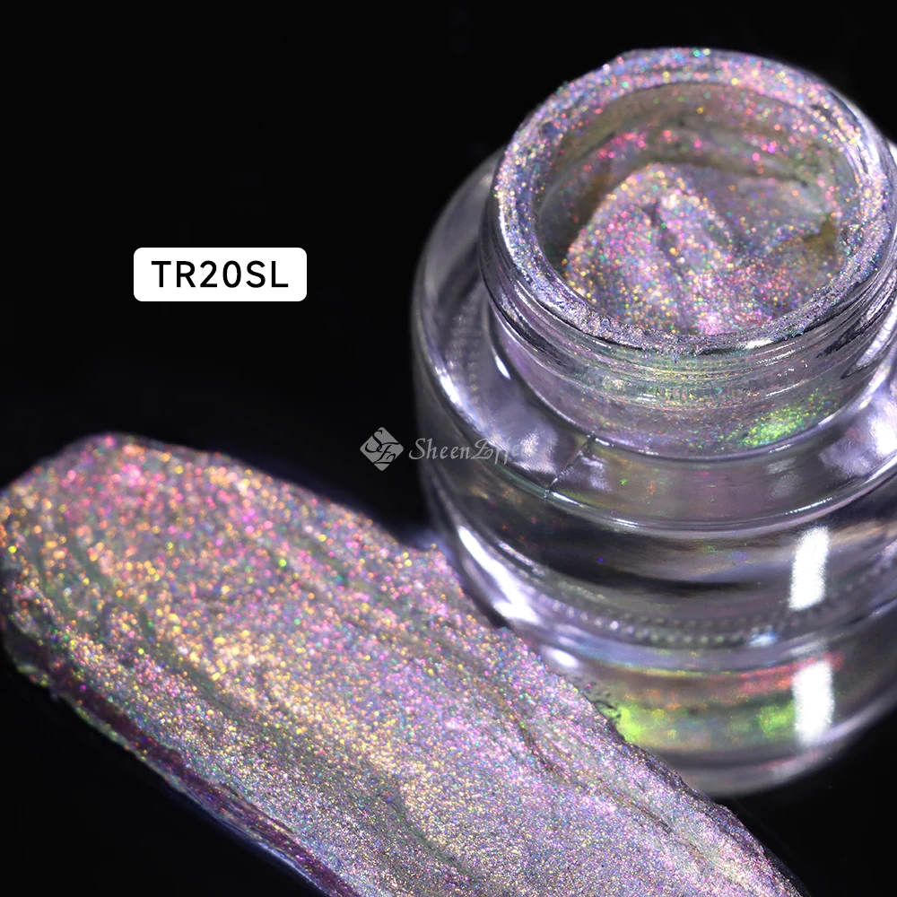 High Quality Multichrome Chameleon Glitter Eyeshadow Chrome Flakes Cream Makeup Liquid Pigment Gel Eyeshadow