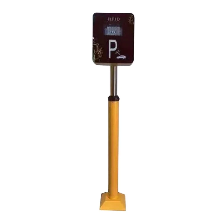 Lincense Plate Recognition Illuminated Manual Release Straight Car Park Barrier Gate