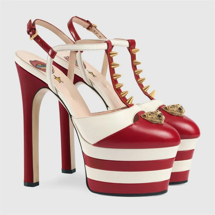 Support OEM/ODM Custom logo fashion design sexy lady high heels platform plus size women sandals