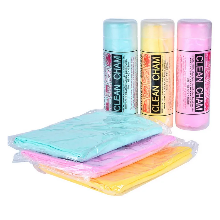 Chamois Towel Shammy Cleaning Cloth Microfiber Hair Dry Synthetic Towel 3D Pva Cloth