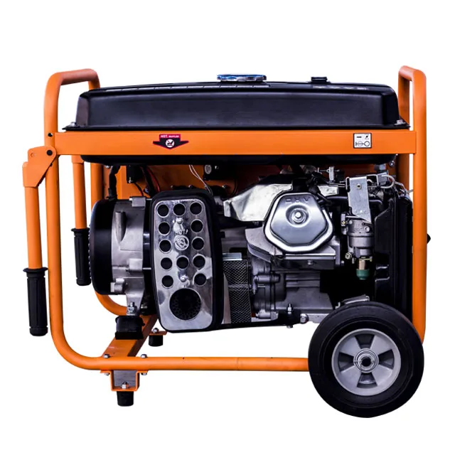 5kw 5kva 5000w Gasoline Engine 100% Copper Wire Portable Power Electric Gasoline Generator Type For Sale Cheap