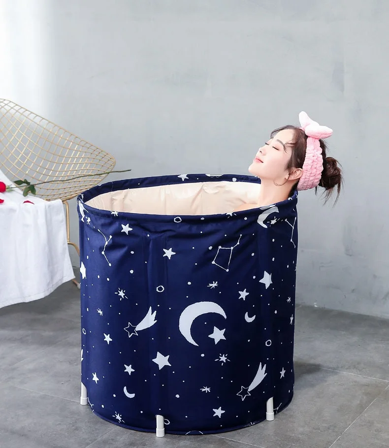 2020 AMAZON FOLDING PORTABLE ADULT KIDS SPA  BATH BARREL TUB