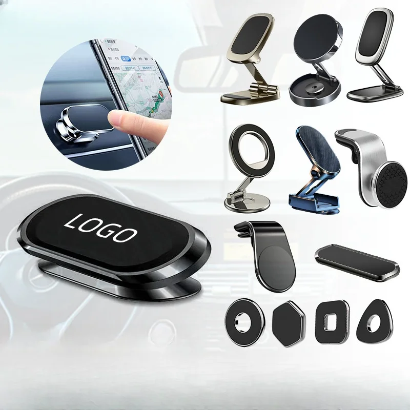 New Strong Magnetic 360 Rotating Universal Mini Phone Holder For Car Multi-function cell phone Bracket