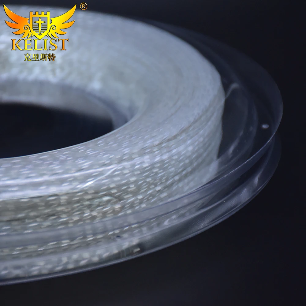 Factory Big Promotion Silver  Monofilament 1.35mm 200m Nylon Tennis String Reel