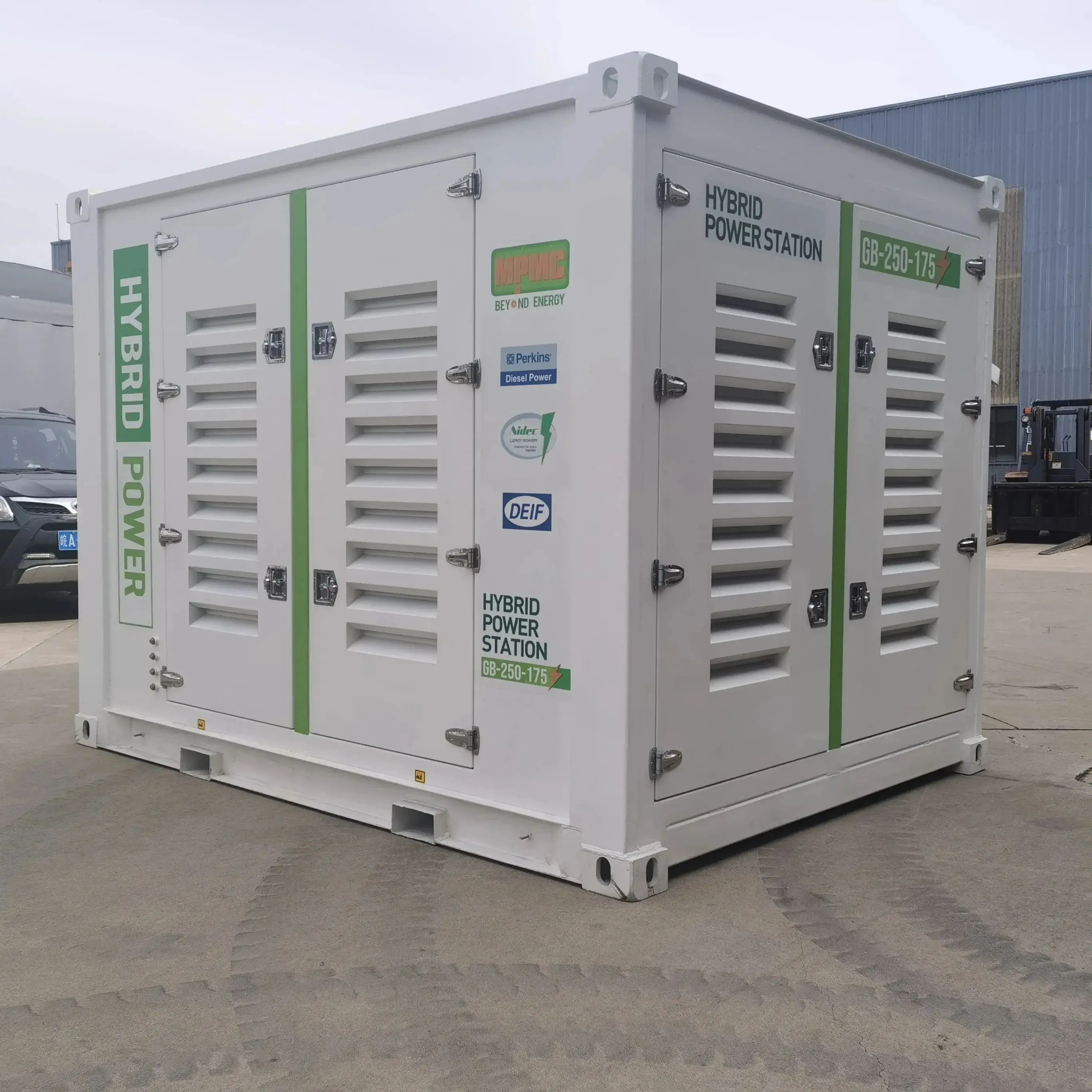 MPMC  Hybrid Power Station Generator and Battery  10-30kva Hybrid Power Stations 20-60kwh LiFePO4 battery