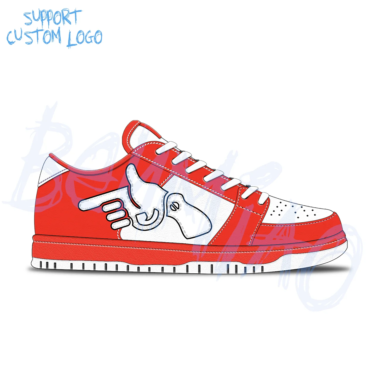 Sneaker Custom Design LOGO Outdoor Men Walking Shoes Skateboard Sports Running Shoes 4 retro 1 Casual Sneakers Basketball Shoes