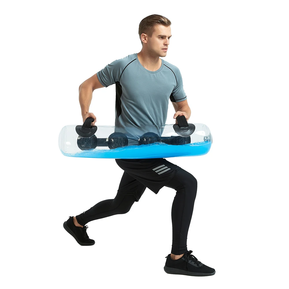 High Quality Multiple Size Color Core Balance Training Sandbags Adjustable Weighted Water Aqua Bulgarian Power Dumbbell Bag