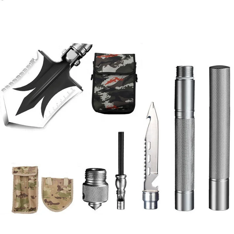 Portable  Multitool Survival  Tools Camping Shovel Stainless Steel Spade
