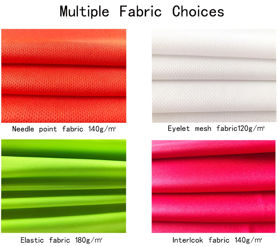 100% Polyester T Shirts Sublimation Printing Custom T Shirt