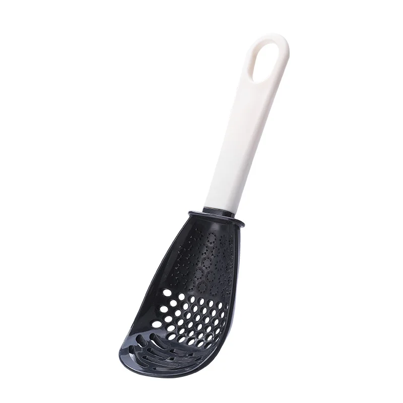 Kitchen Multifunctional Grinding Cooking Spoon Mashing And Draining Colander Grinding Ginger Garlic Spoon Fruit Vegetable Tools