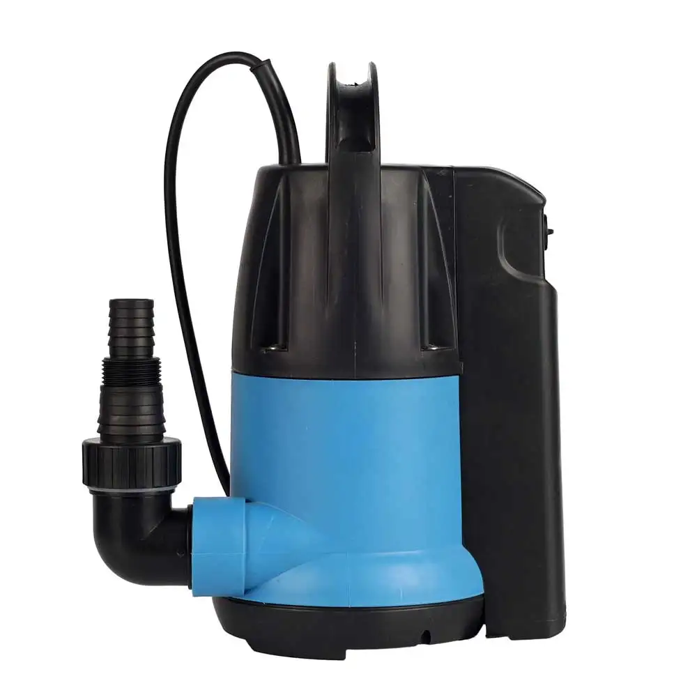 Электрический портативный бытовой погружной садовый насос для чистой воды со встроенным поплавковым переключателем