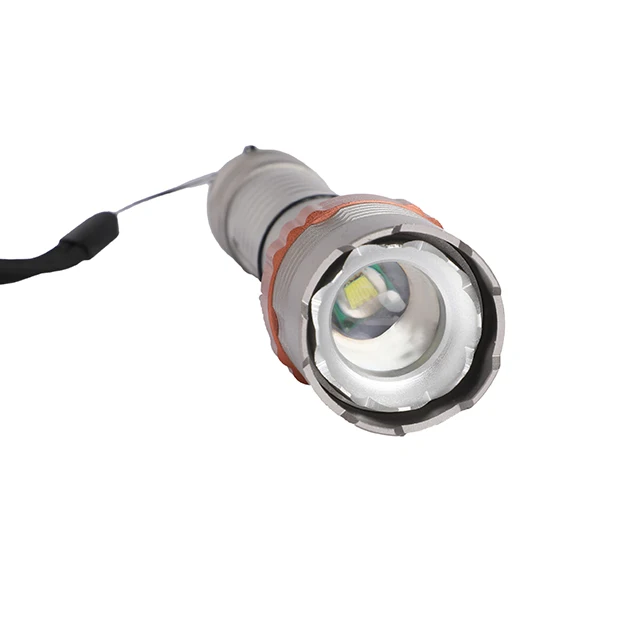 Lotus hammer High Lumens Rechargeable Multi-purpose Self-defense Portable Telescopic Zoomable Handybrite Led Flashlight
