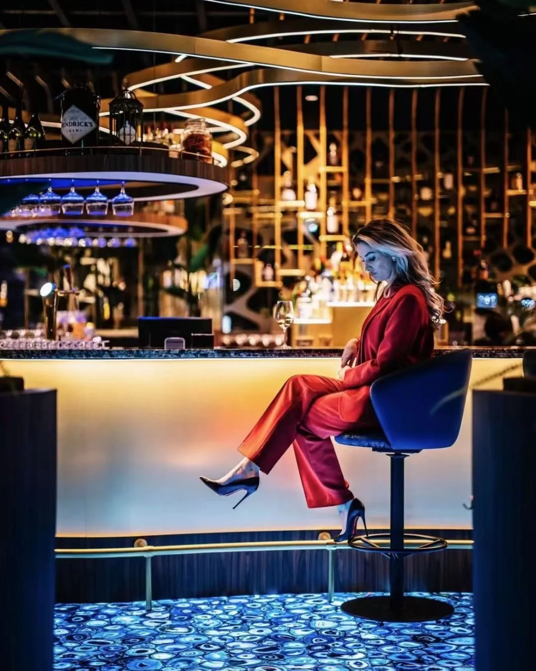 Home Decor Agate Stone Wall Tile Floor Panel Slab Price Luxury Customized Backlight Gemstones Blue Home Decoration Europe Music