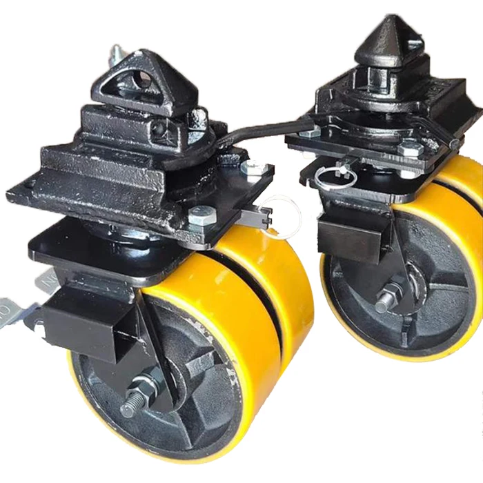 Container  Industrial Wheels For Shipping Container 20GP 40GP 40HQ