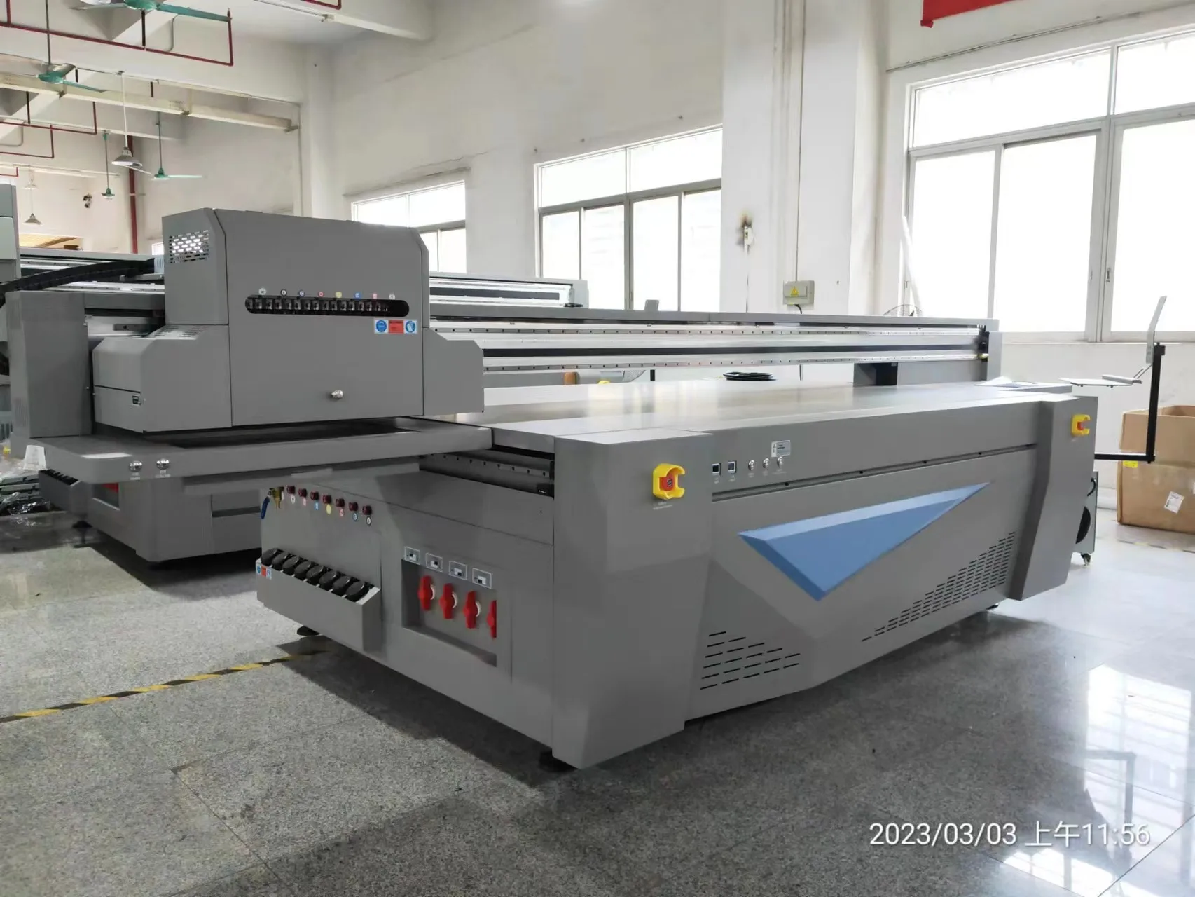 2400mm*1200mm large format industrial 3d Marble printing machine uv flatbed printer glass printer