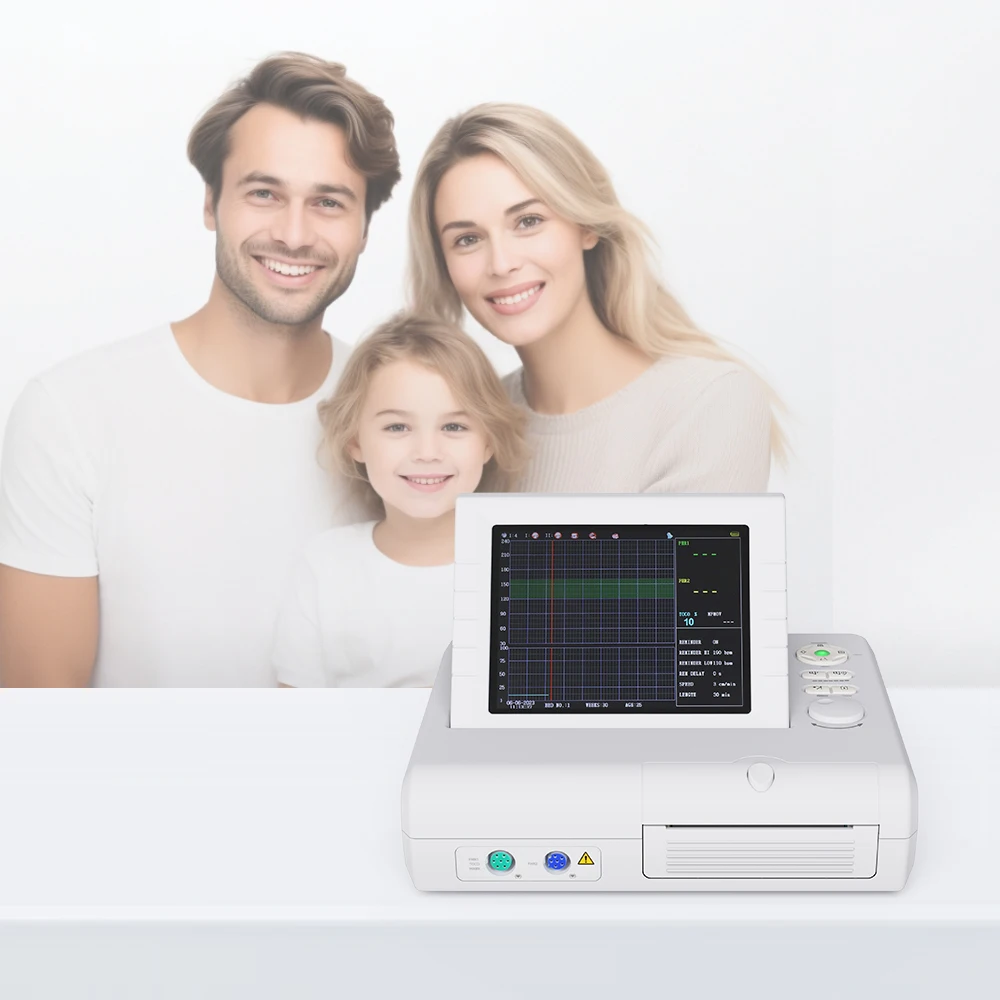 Hot sale CONTEC CMS800G Fetal Monitor FHR TOCO Fetal Movement fetal monitoring system