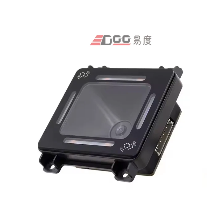 EDOO MF28 High speed embedded NFC 1D 2D barcode reader for rotating tile access control, 13.56 MHz barcode scanner module