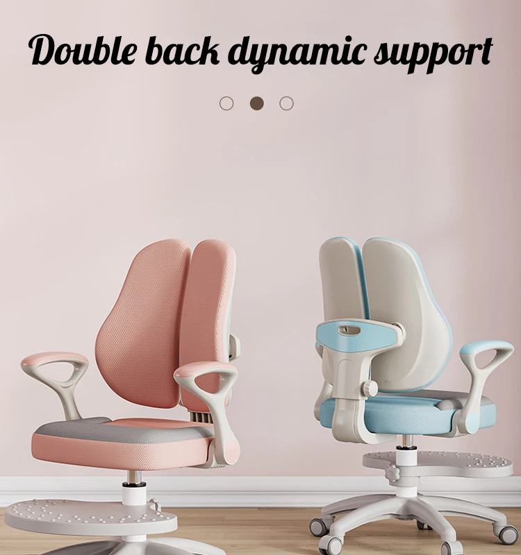 High quality Plastic Children Homework Table Ergonomic Stool Home School Student Child Study Height Adjustable Chair for Kids