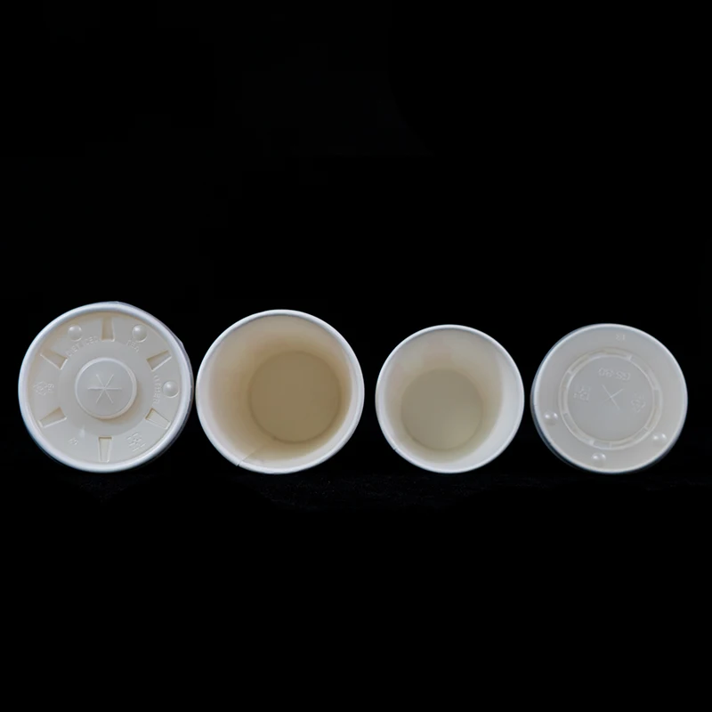 Single Double Ripple Wall Disposable Cold Drinks Customized White Single Wall Paper Cups With Lids
