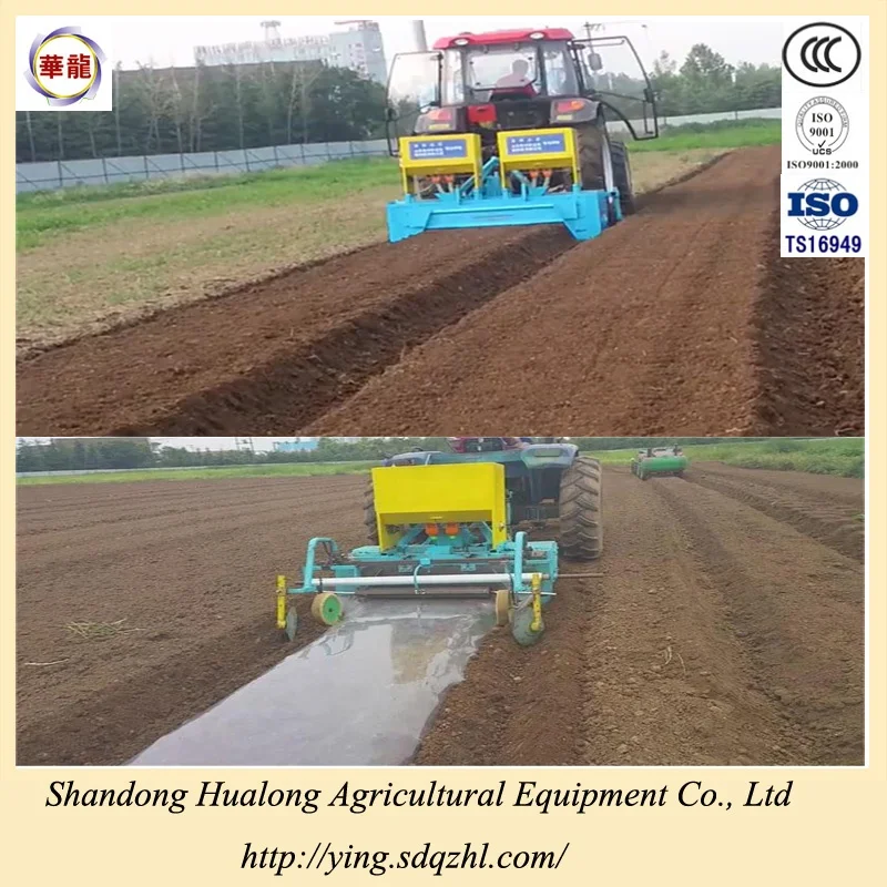 one bed mulching machine soil preparation machine