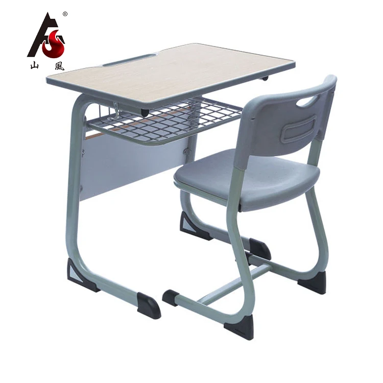 Shanfeng High Quality Adjustable Height portable School Student Desk And Chair For Sale