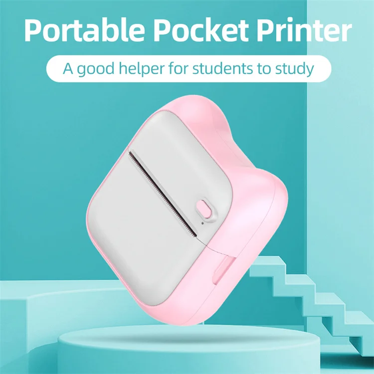 High Quality Portable Mini Printer Battery Printer Small Portable Barcode Printer With iOS Android