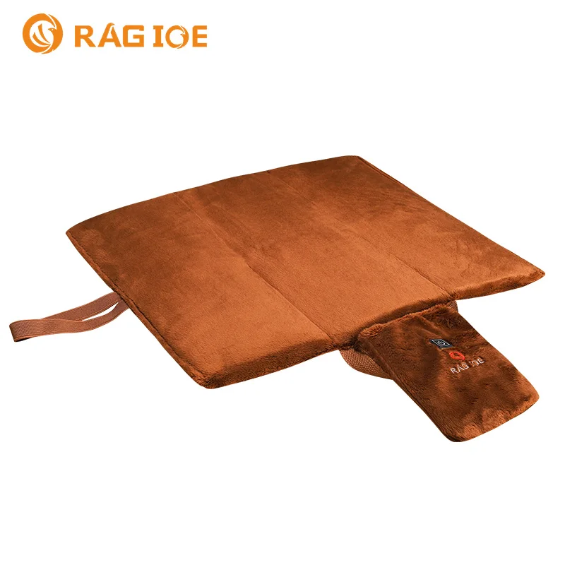 RAGIOE outdoor car office stadium seat cushion rechargeable battery portable heated seat cushion
