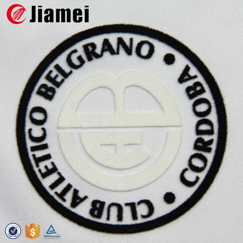 T-shirt heat transfer stickers flock logo heat transfers