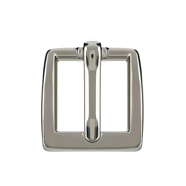 Оптовая продажа, квадратная Классическая яркая серебристая пряжка Shiwang 12,6 мм для ремня часов