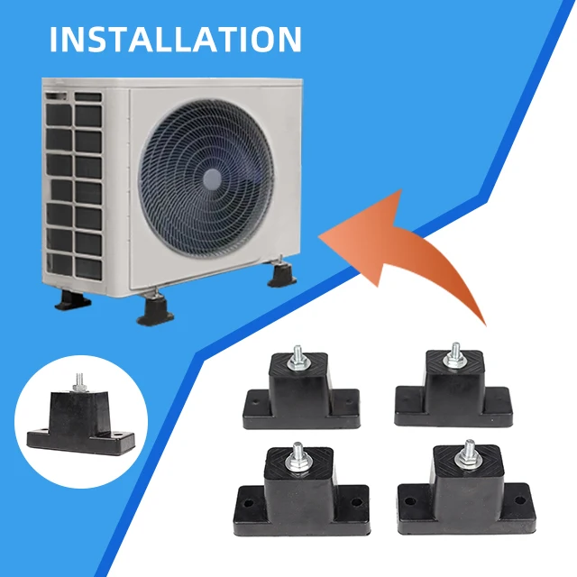 Hot Selling Split AC Rubber Vibration Isolator Rubber Feet