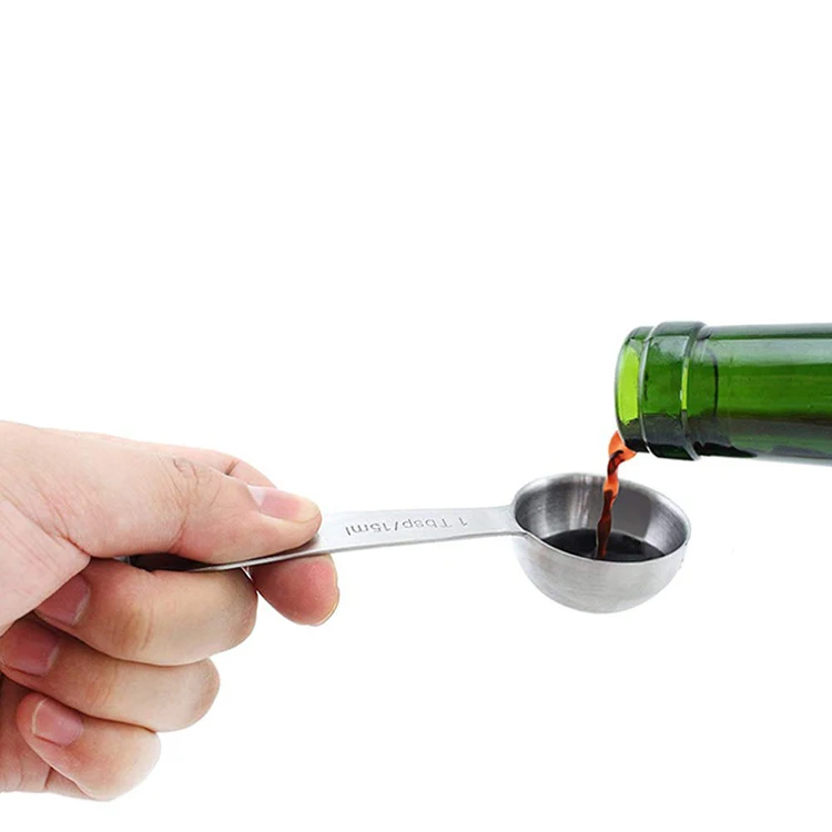 Набор из 14 мерных стаканчиков и ложек из нержавеющей стали