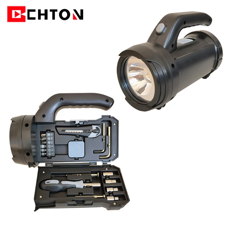 17 In 1 Outdoor Working Lighting Flashlight Lamp Gift Hand Tools Kit Hardware Box Bike Multi Bicycle Home Tool Set