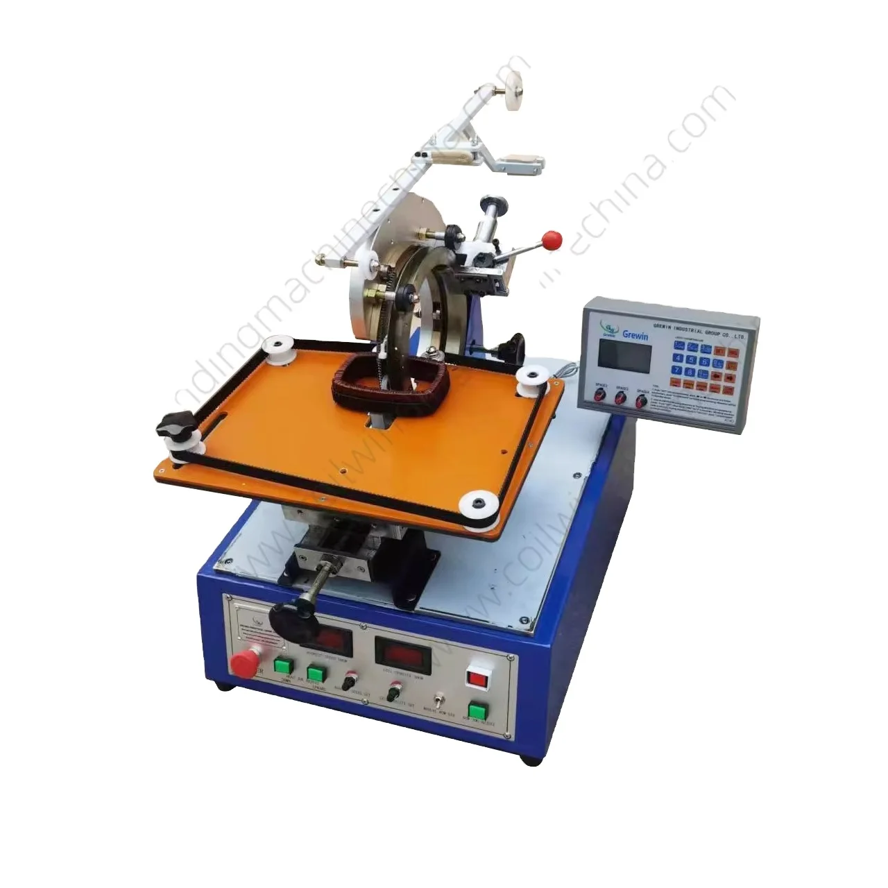 GWLA-0319F прямоугольная обмоточная машина для обмотки проволоки размером 0,5-1,6 мм с одной эмалированной медной проволокой, многопроволочная обмотка