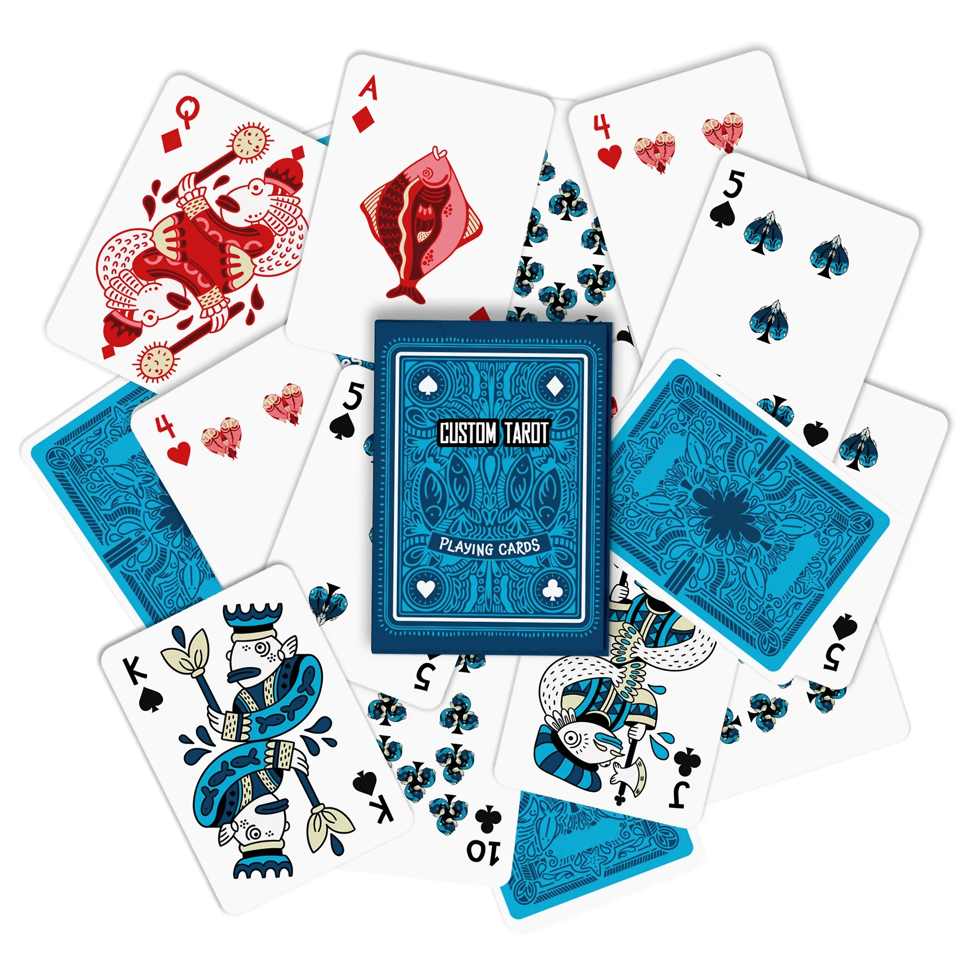 NEW Design High Quality Magic Custom Printed Playing Cards Deck Recyclable Poker Card