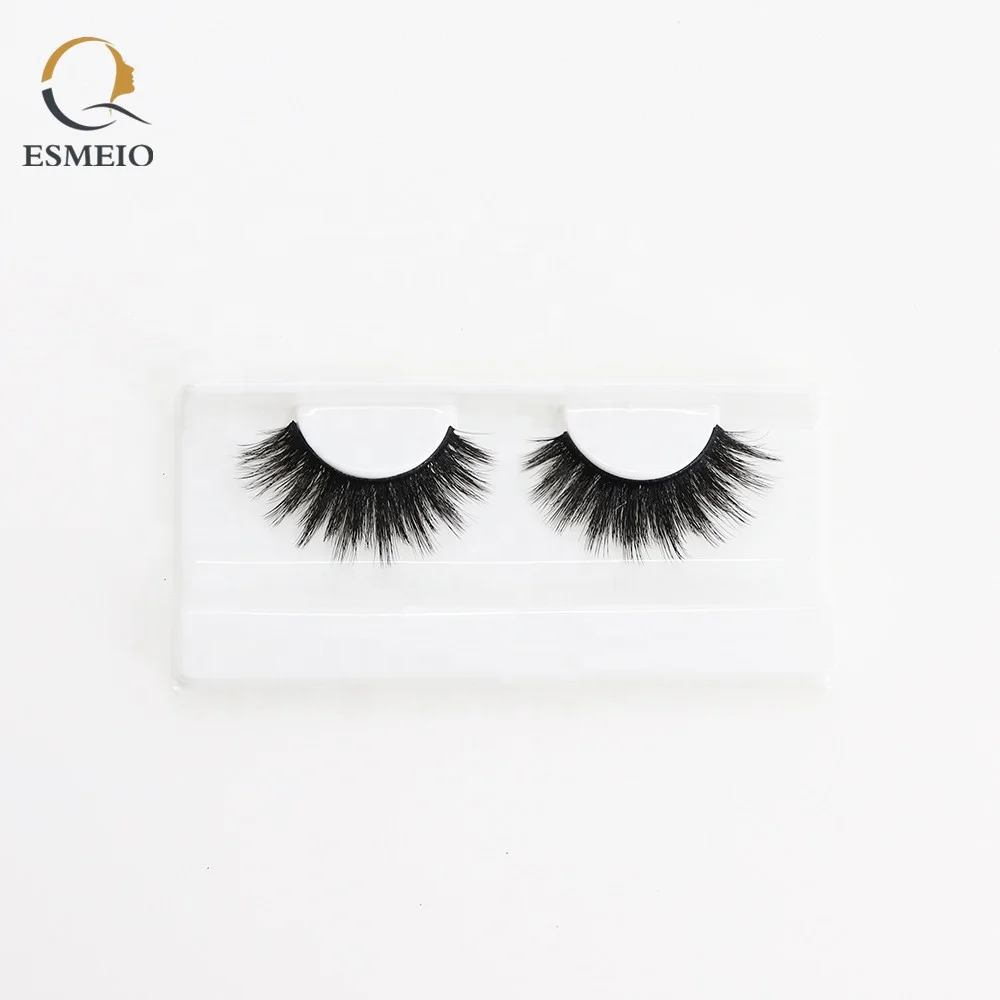 6D Wispies False Eyelashes With Custom Package Logo Best Quality Lashes Natural Length 15MM Lashes