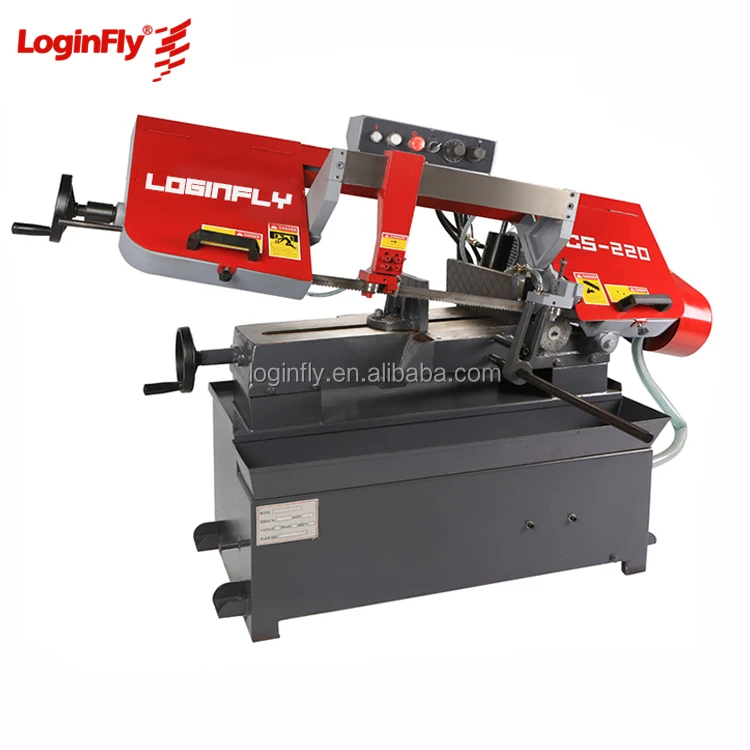 semi automatic Steel Rod Cutting Band Saw Machine Metal Bandsaw