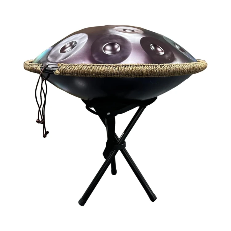 Перкуссия hangpan Ethereal барабан Handpan бак из углеродистой стали 22 дюйма 12 нот