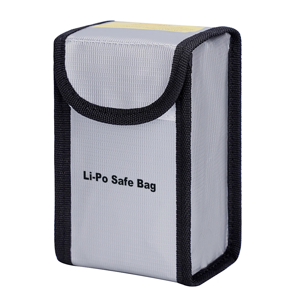 Fiberglass Fire Retardant Explosion Proof Safe Carrying Case Bag Fireproof Battery Storage Lipo RC Bag