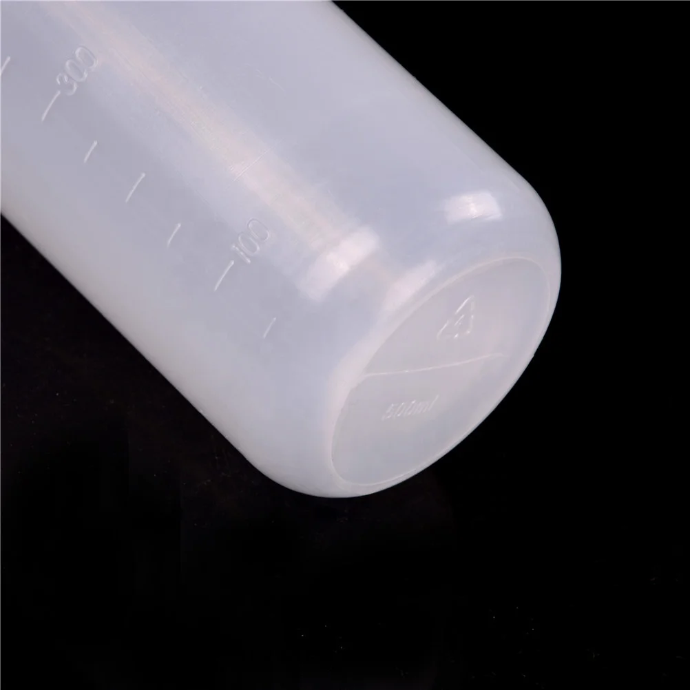High Quality 250ml 500ml Professional Transparent Plastic Tattoo Squeeze Non-Spray Wash Bottle for tattoo clean
