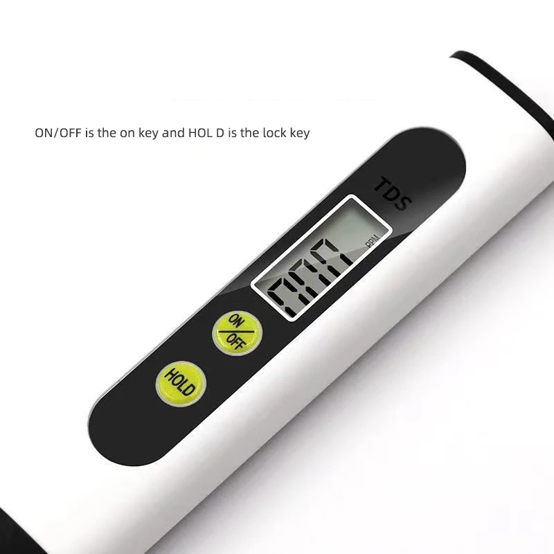Tds Meter Water Quality Tester Automatic Calibration Tester 0-0-9999Ppm Ideal Water Test Meter Drinking Water Aquariums