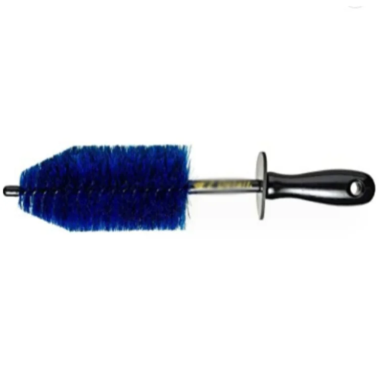Blue Car Wheel Wash Brush Multifunction Car Wheel Rim Tire Cleaning Brush Soft Non Scratch Auto Care Detailing Washing Tools