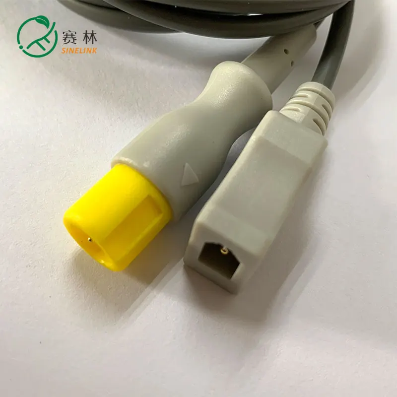 Rectangle 2 Pin Temperature Probe Extension Cable sensor adapter extension cable