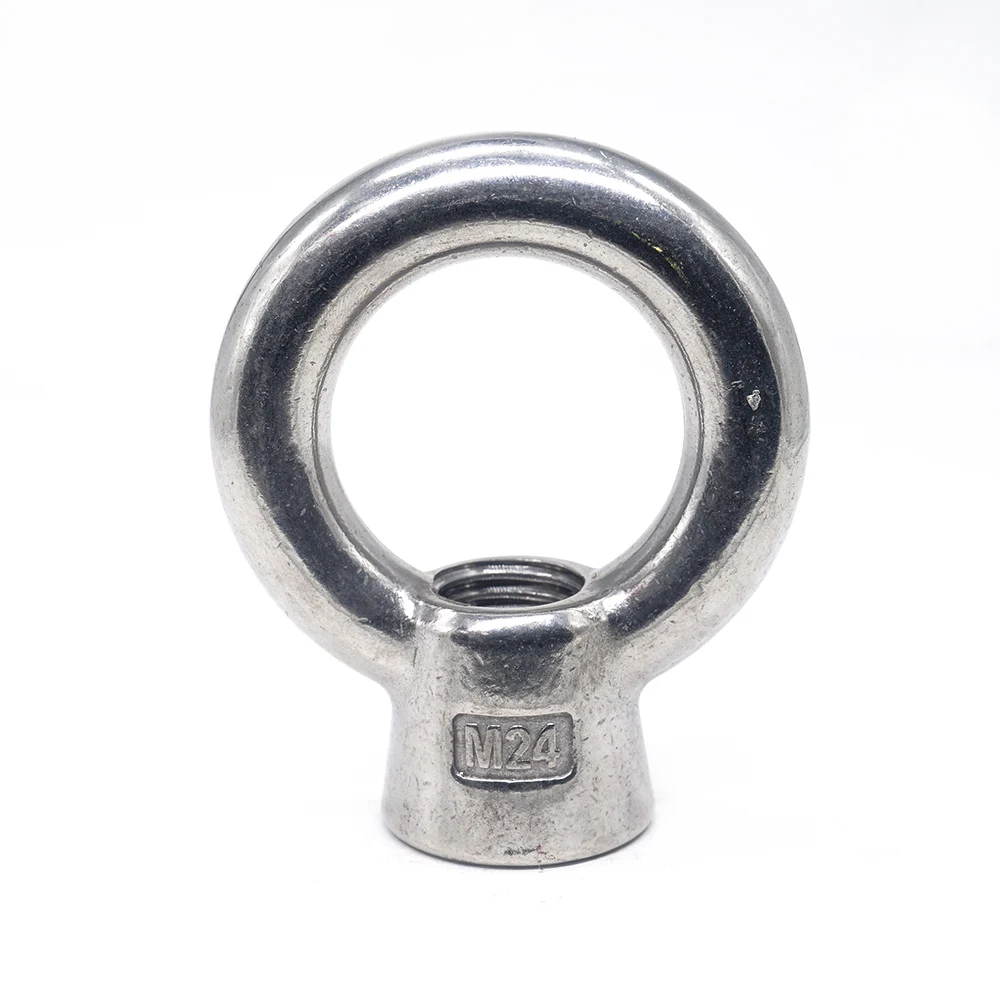 316 304 201 Hardware Lifting Eye Bolts Wing Nut Stainless Steel Certified Lifting Eye bolt Din For Mechanical Equipment