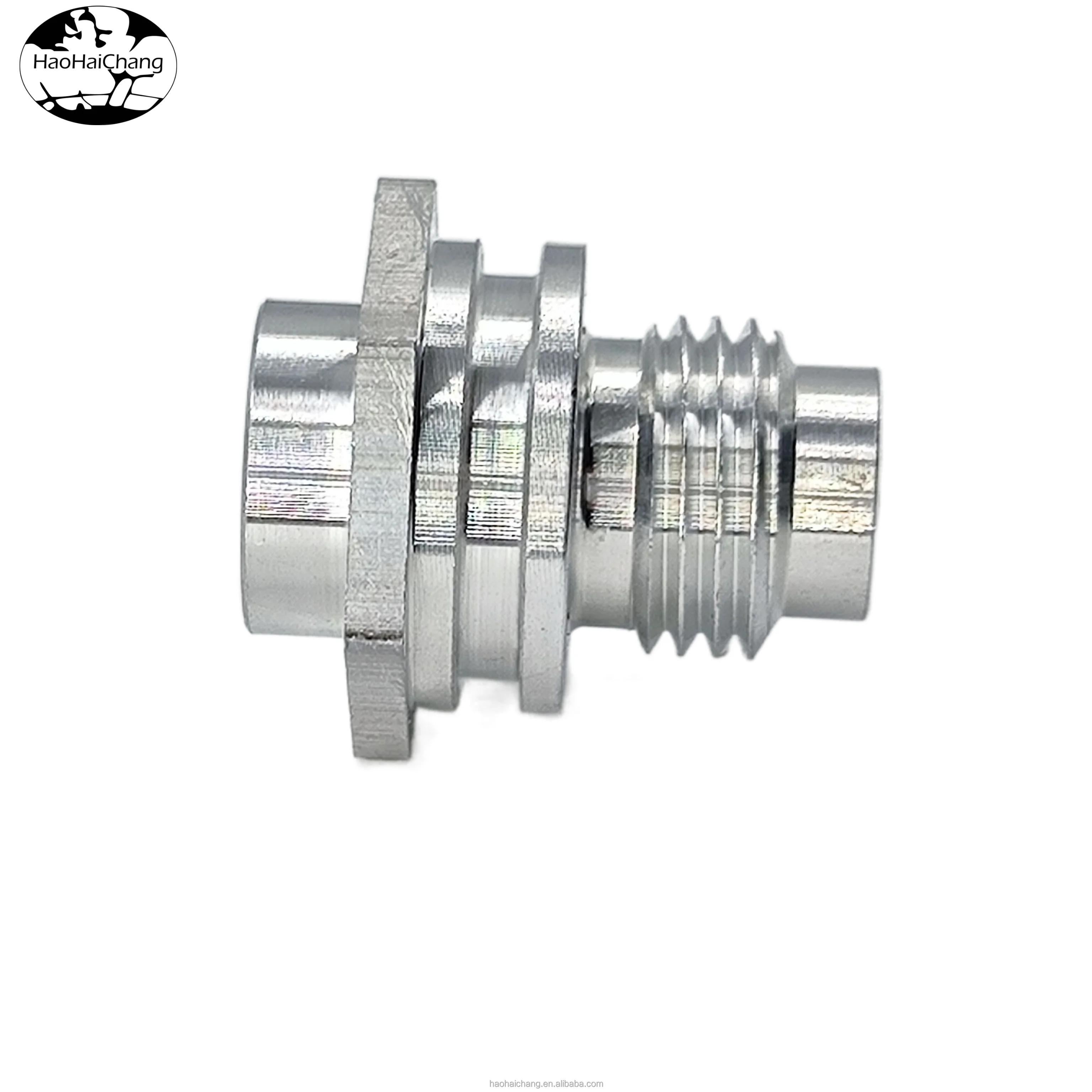 Нестандартные детали с ЧПУ на заказ шестигранная Шпилька наружная резьба болт из алюминиевого сплава