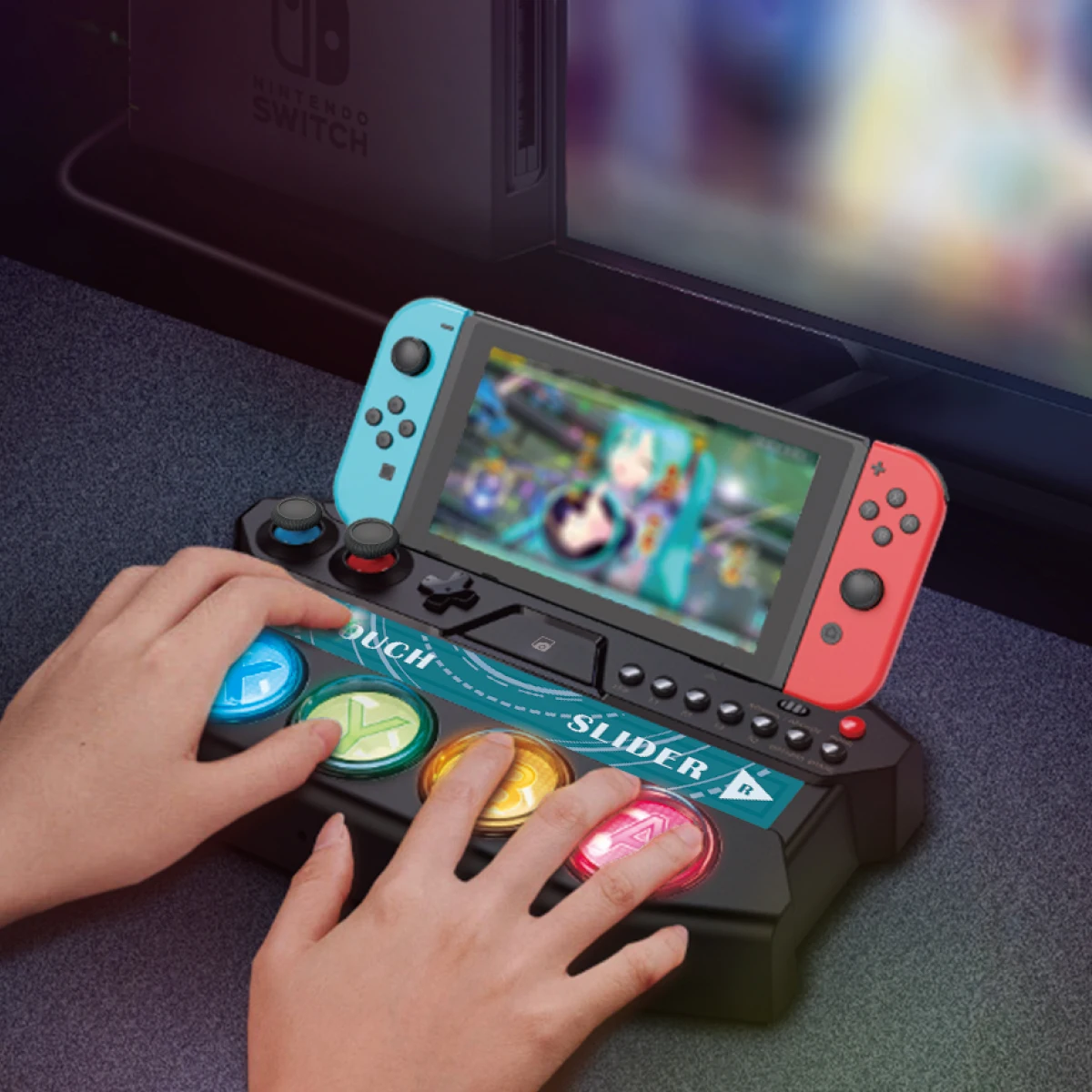 IPEGA PG-SW056 For miku hatsune miku game ns nintendo switch nintendo lite hatsune miku controller games gamepad