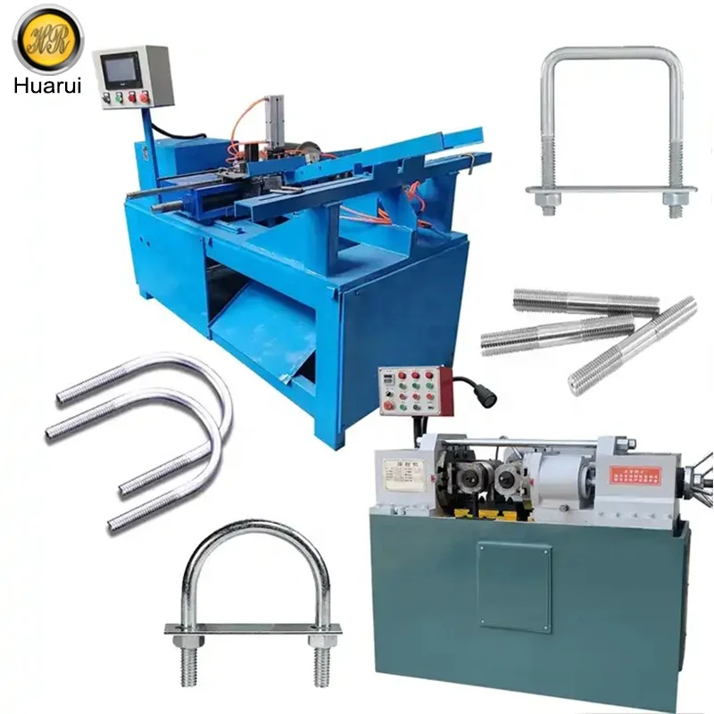 Automatic Hydraulic U Bolt Bending Production Equipment U bolt Making Machine