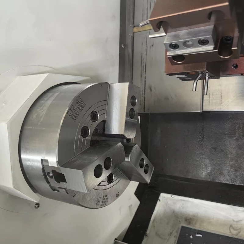 Hot selling precision inclined bed CNC metal lathe Tck50 metal turning center inclined CNC lathe