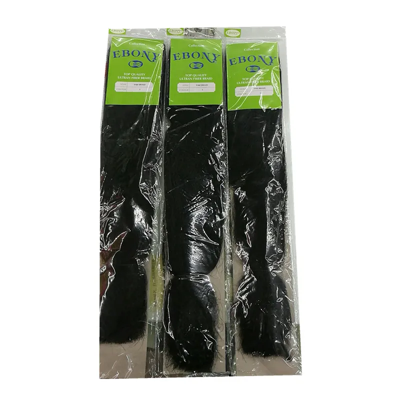 
Malin yaki braids top quality ,60cm,80g,flame retardant fiber ebony yaki hair 
